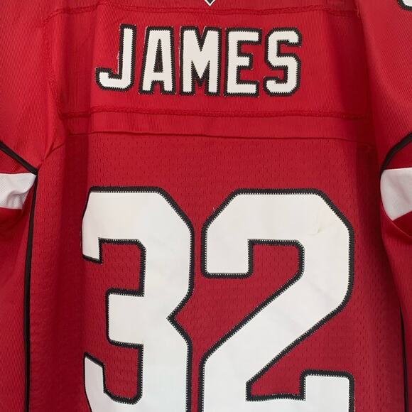 AUTHENTIC VINTAGE REEBOK ARIZONA CARDINALS EDGERRIN JAMES YOUTH JERSEY SZ LARGE - Picture 5 of 8